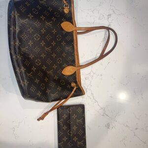 Louis Vuitton Brown Monogram Canvas Tote